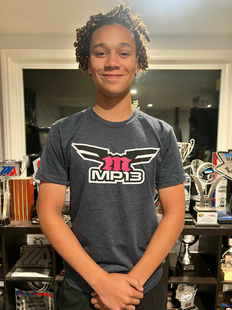 Aiden Sneed. Photo courtesy MP13 Racing.