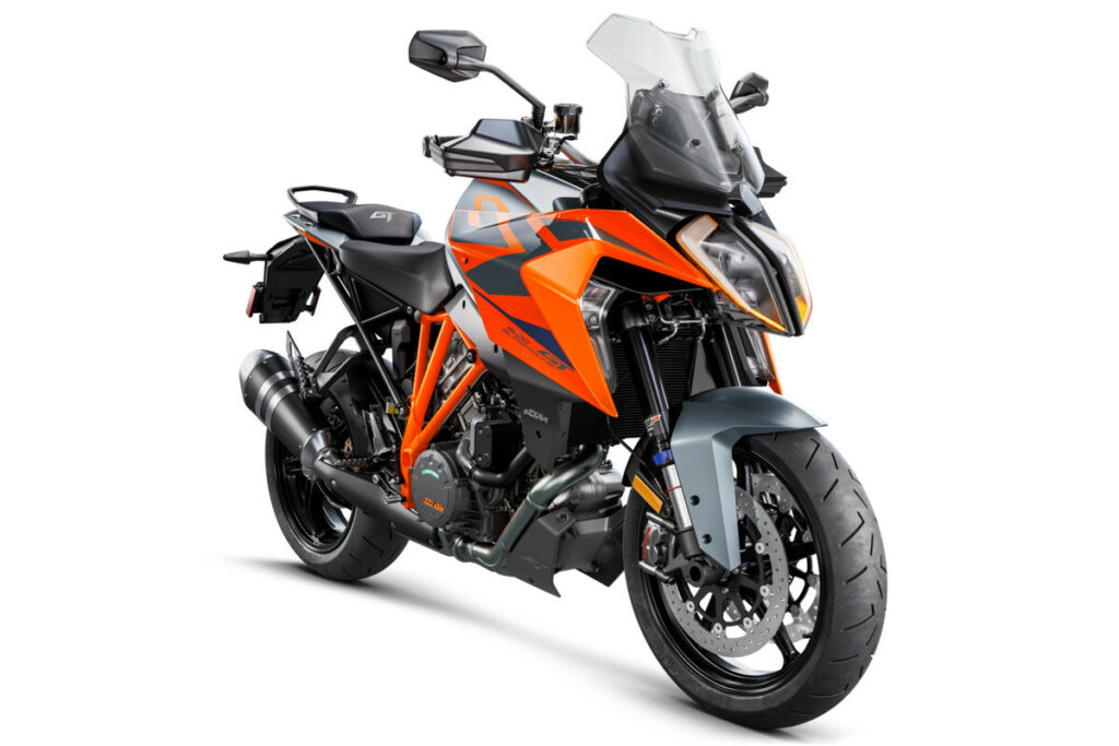 A 2023 KTM 1290 Super Duke GT. Photo courtesy KTM North America.