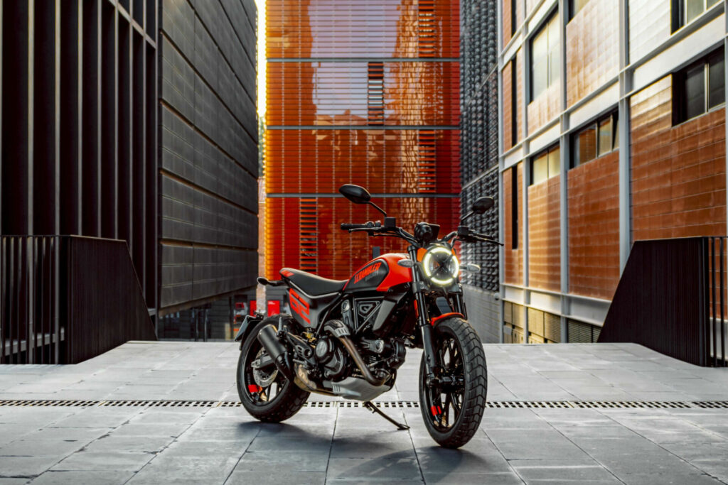 A 2023-model Ducati Scrambler Full Throttle. Photo courtesy Ducati.