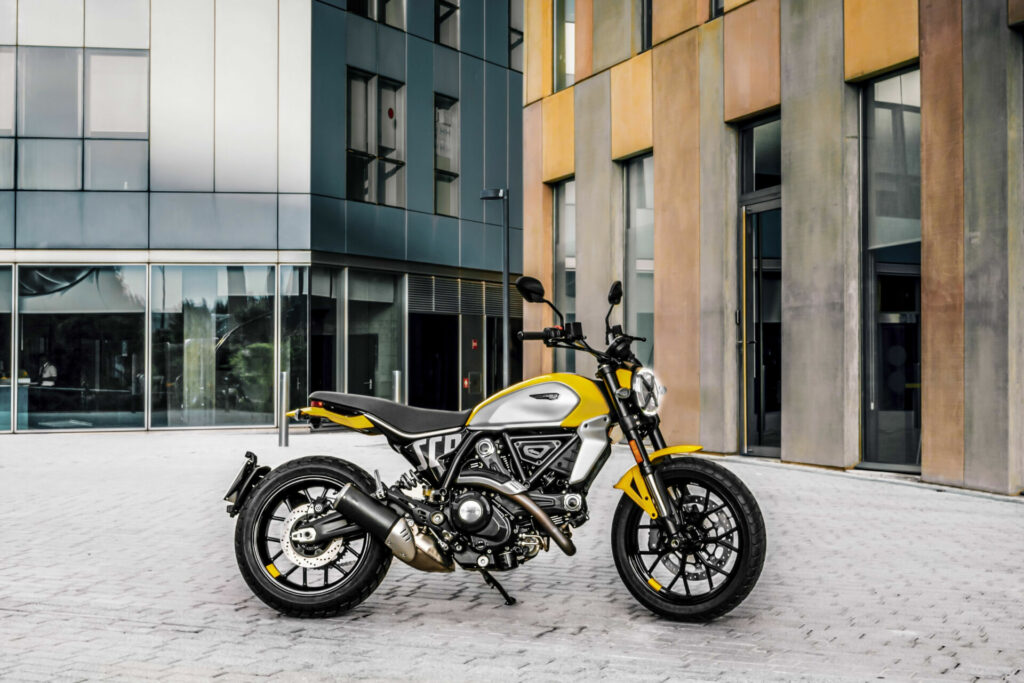 A 2023-model Ducati Scrambler Icon. Photo courtesy Ducati.