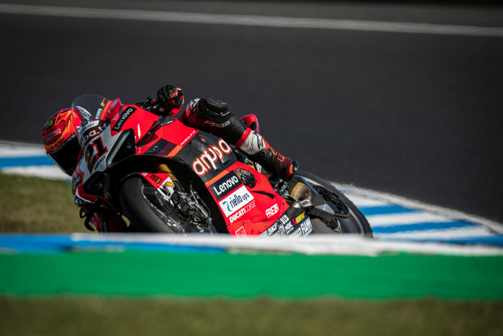 Michael Rinaldi (21). Photo courtesy Ducati.