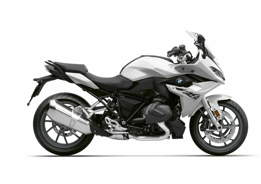 The 2023 BMW R 1250 RS in Light White. Photo courtesy BMW Motorrad USA.