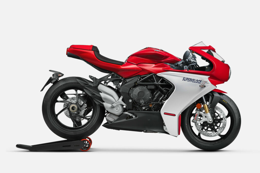 A 2023 MV Agusta Superveloce. Photo courtesy MV Agusta.