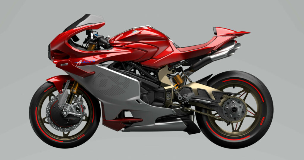 MV Agusta's Superveloce 1000 Serie Oro. Image courtesy MV Agusta.