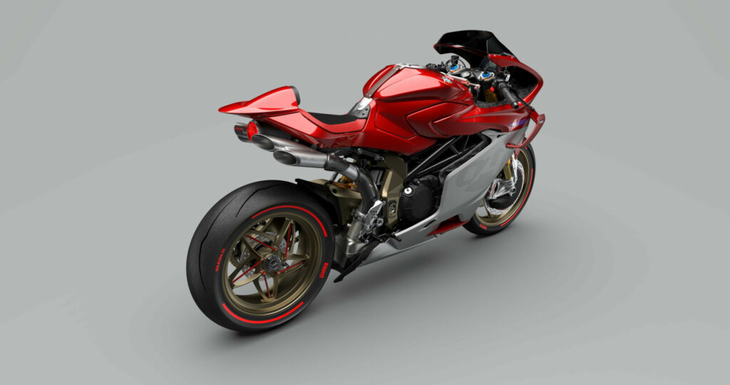 MV Agusta's Superveloce 1000 Serie Oro. Image courtesy MV Agusta.