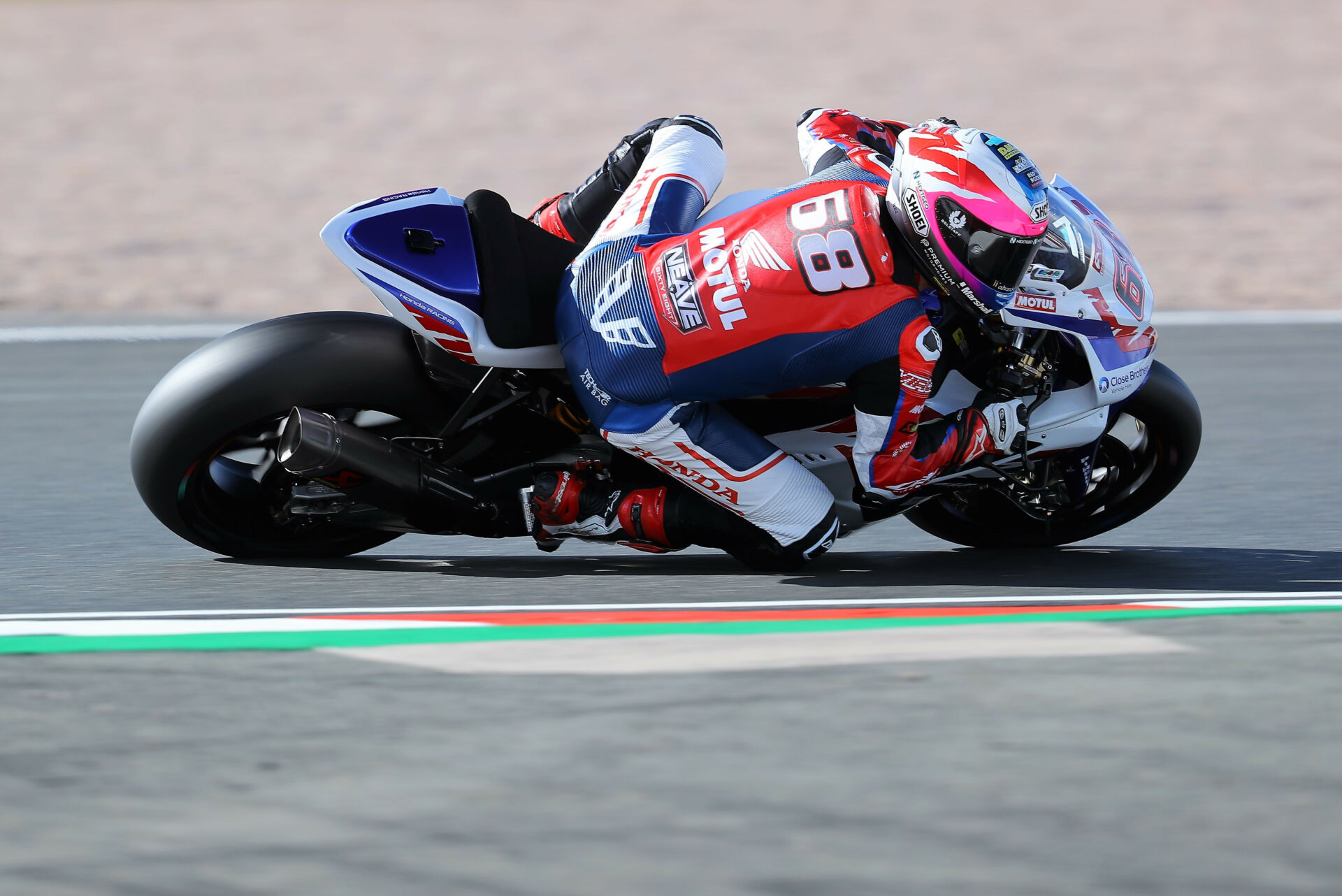 Tom Neave (68). Photo courtesy Honda Racing UK.