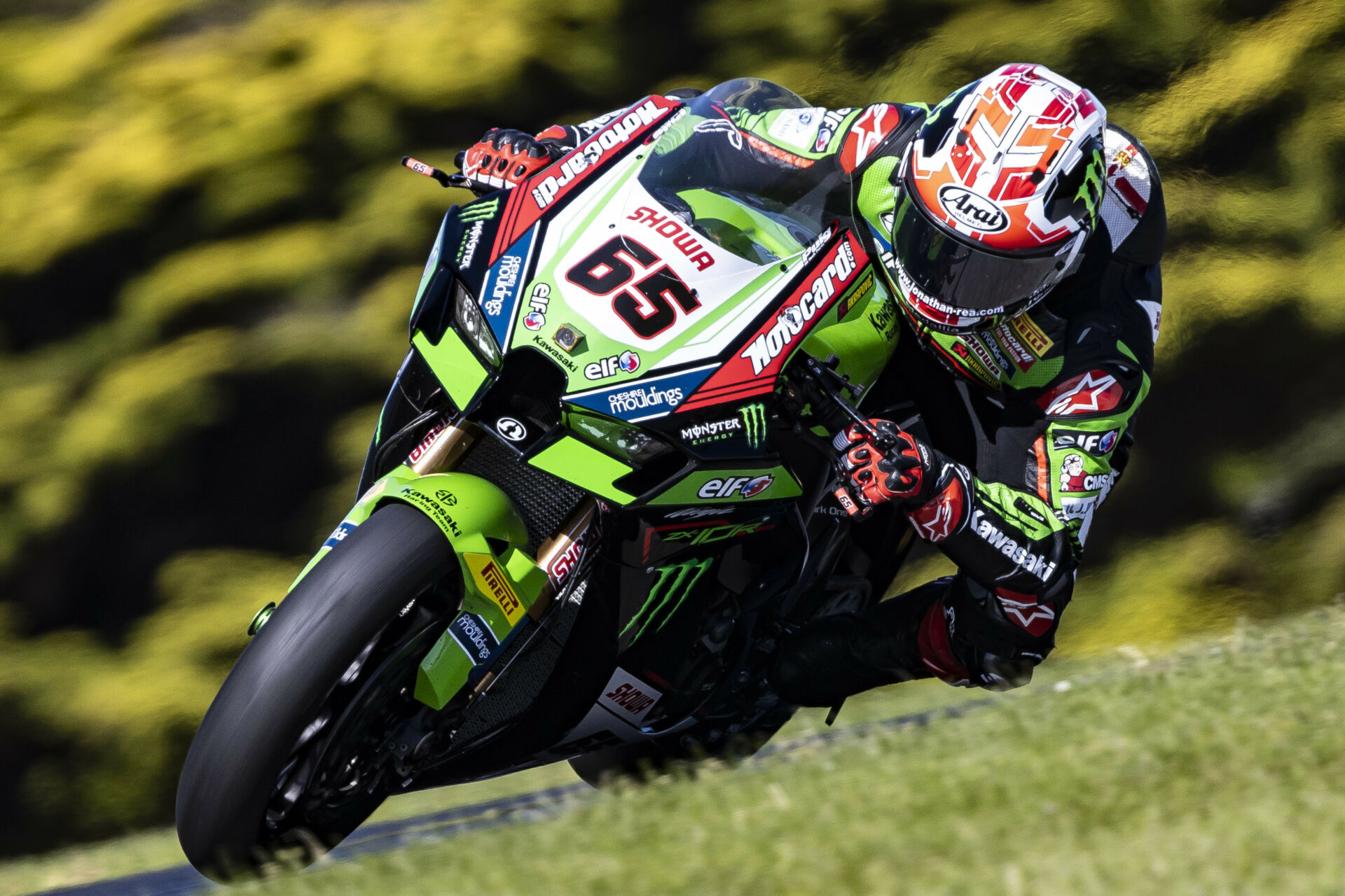 Jonathan Rea (65). Photo courtesy Kawasaki.