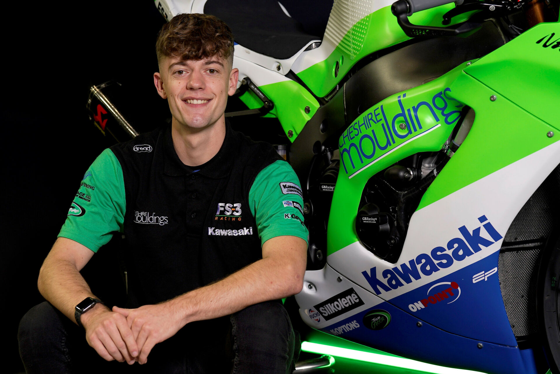 Max Cook. Photo courtesy Kawasaki UK.