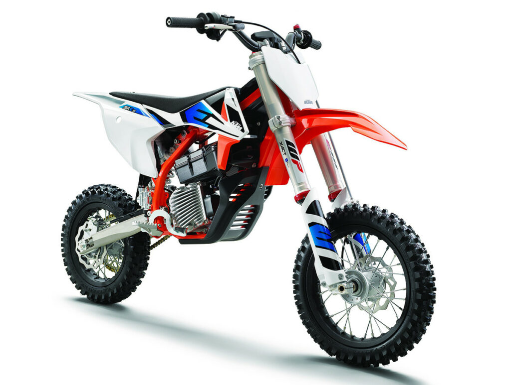 A KTM SX 5E, an electric version of KTM's 50 SX motocross bike. Photo courtesy KTM North America.