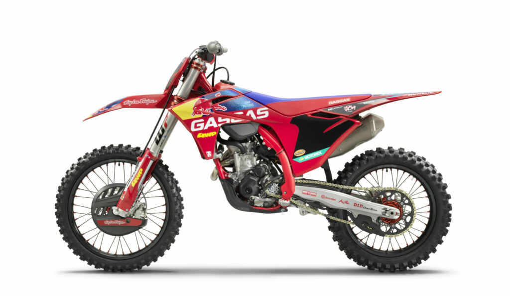 A 2023-model GASGAS MC 250F Factory Edition. Photo courtesy GASGAS.