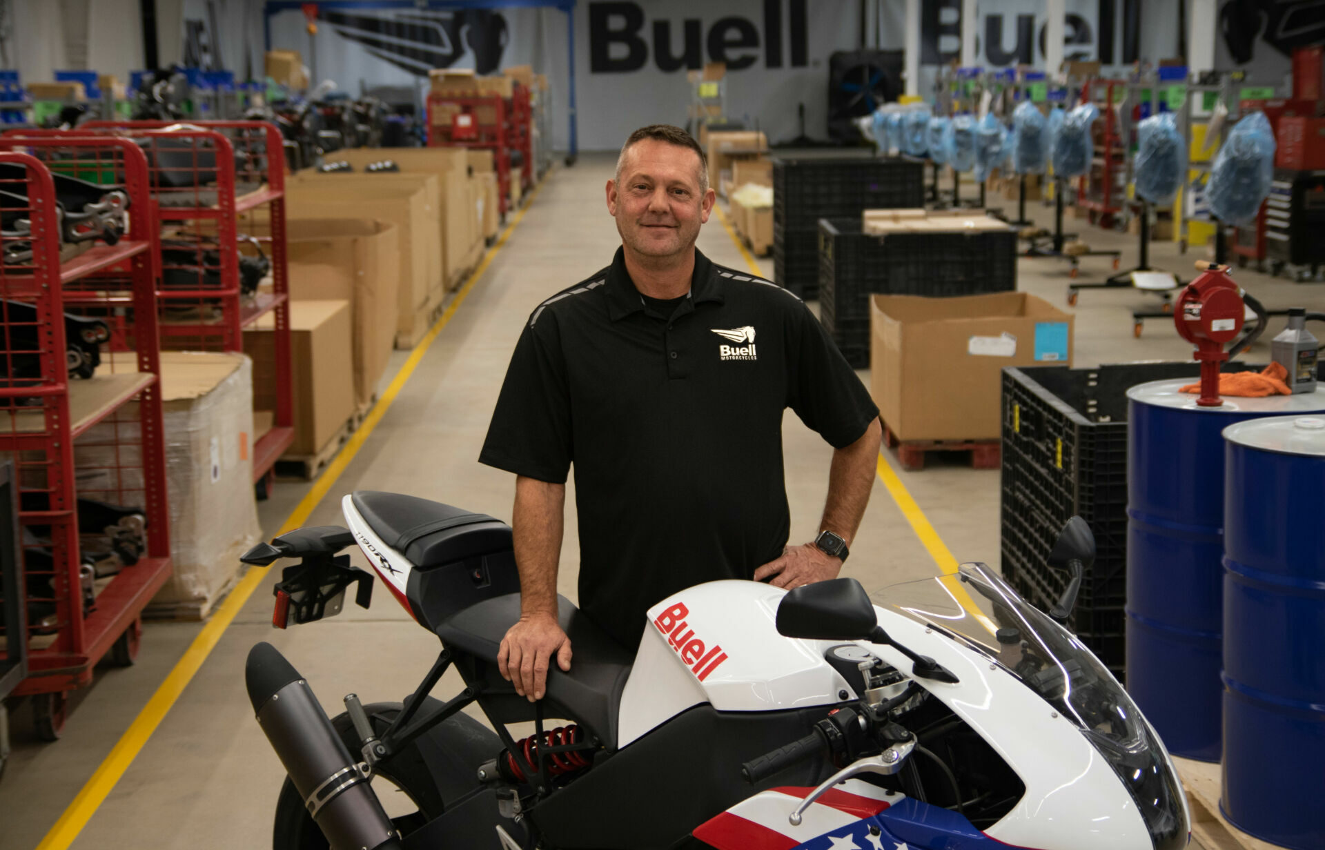 Chris Pobanz, Buell Motorcycles' new Director of Consumer and Service Center Relations. Photo courtesy Buell Motorcycles.