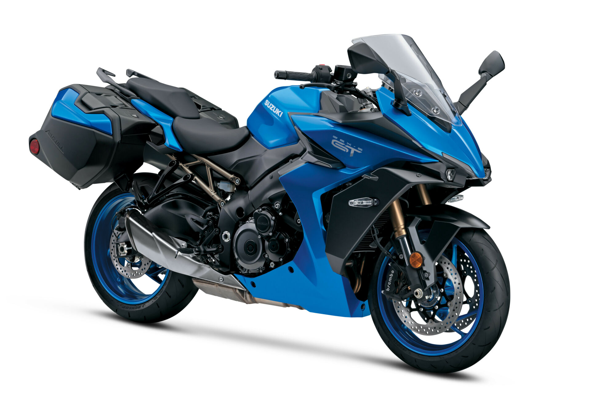 A 2023-model Suzuki GSX-S1000GT+. Photo courtesy Suzuki Motor USA, Inc.