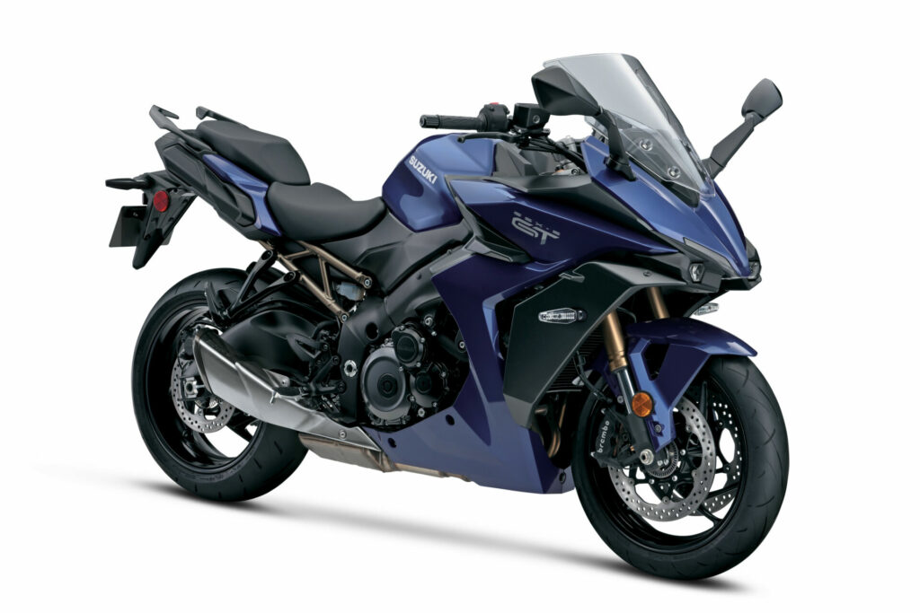 A 2023-model Suzuki GSX-S1000GT. Photo courtesy Suzuki Motor USA, Inc.