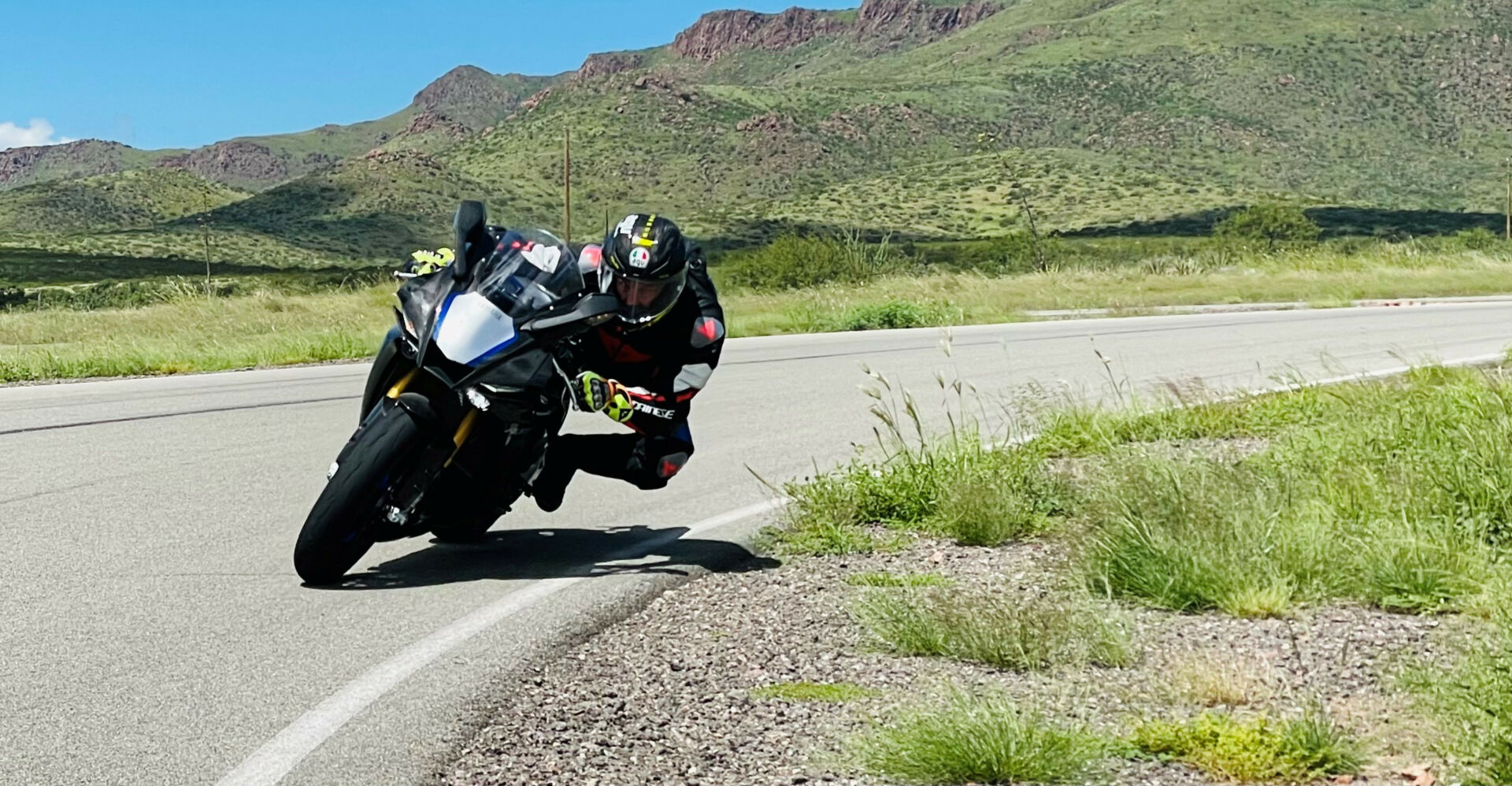 A rider at speed at Arizona's Inde Motorsports Ranch. Photo courtesy IMR Riders Club.