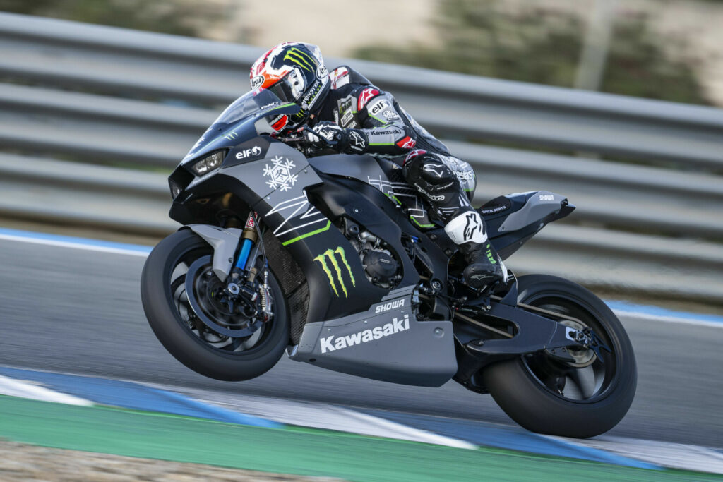 Jonathan Rea (65). Photo courtesy Kawasaki.