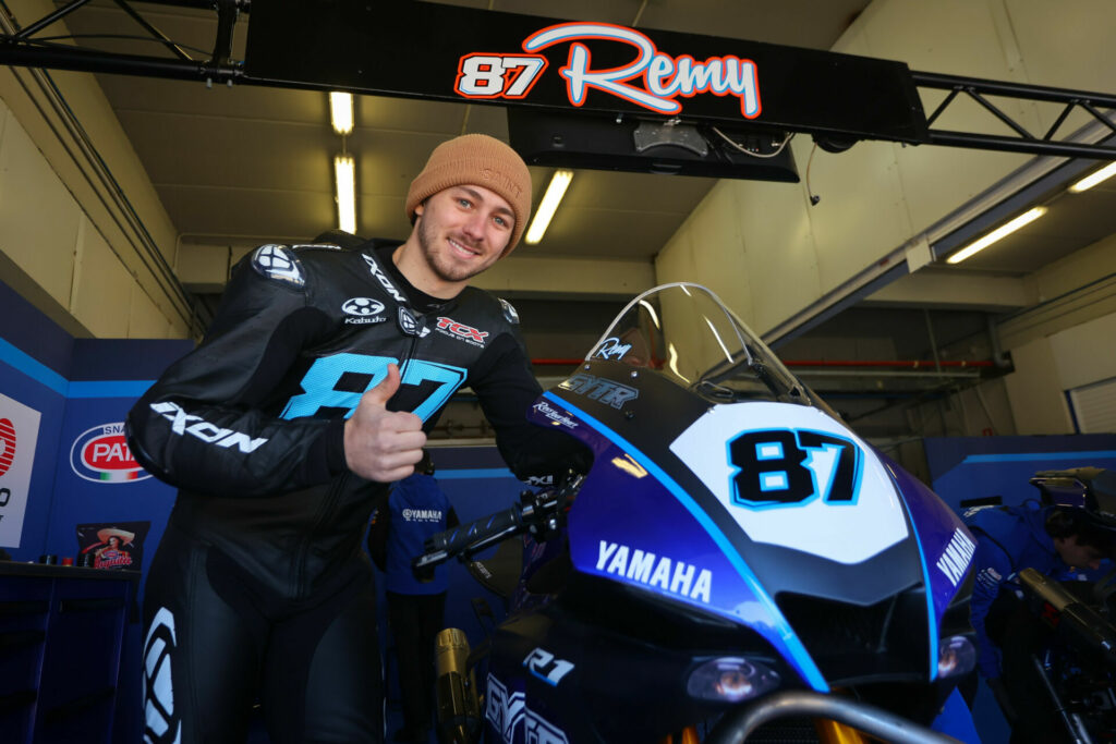 WorldSBK rookie Remy Gardner. Photo courtesy Dorna.