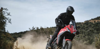 A Moto Morini X-Cape adventure tourer. Photo courtesy Moto Morini USA.