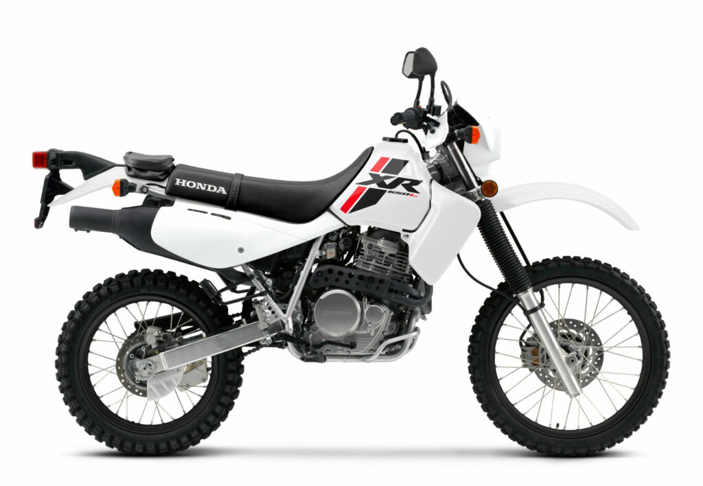 A 2023 Honda XR650L. Photo courtesy American Honda.