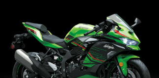 A 2023 Kawasaki Ninja ZX-4RR KRT Edition. Photo courtesy Kawasaki.