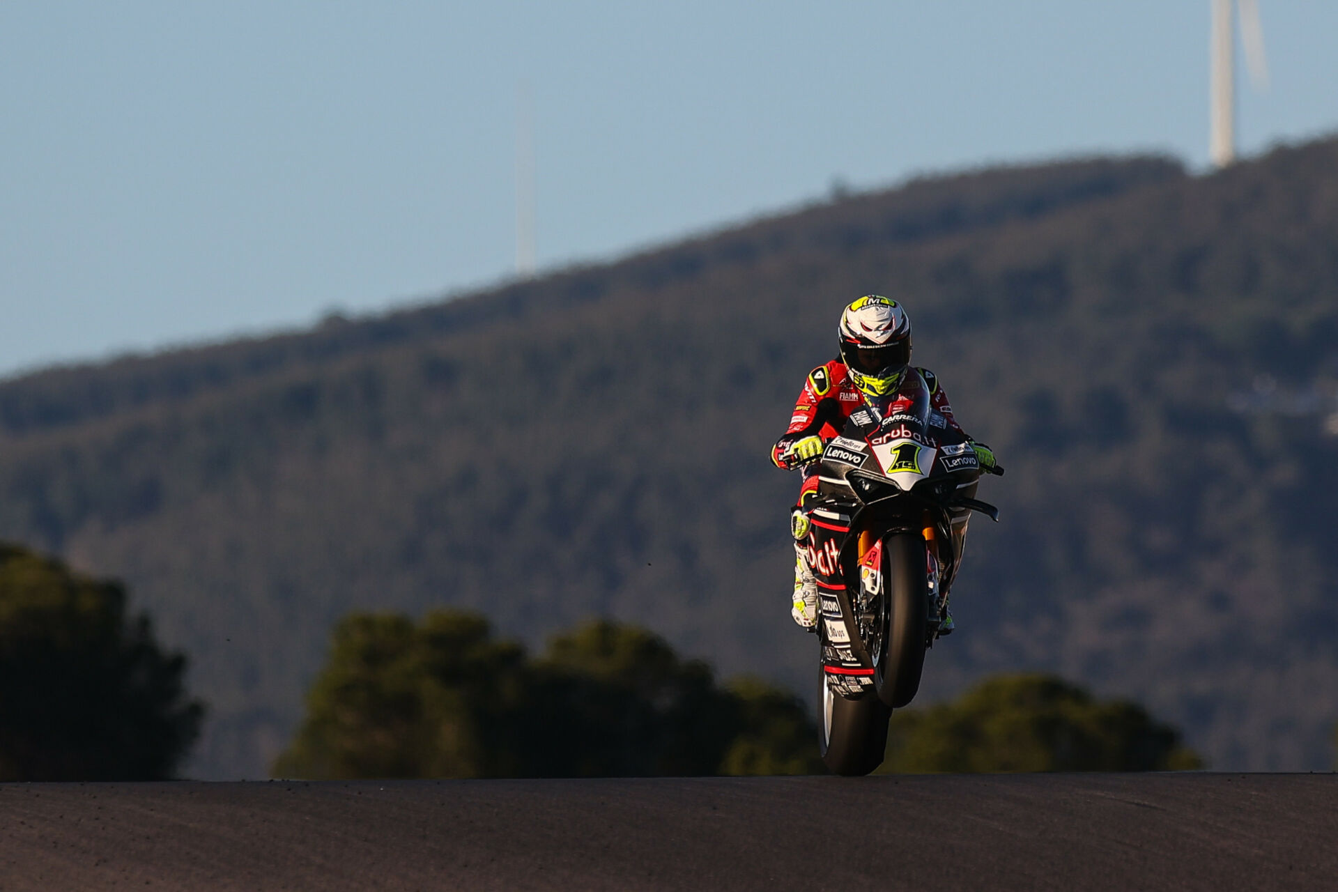 Alvaro Bautista (1). Photo courtesy Dorna.