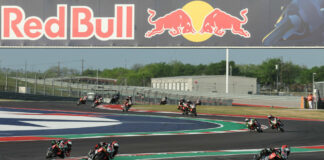 Action from a North America Talent Cup (NATC) race at Circuit of The Americas in 2022. Photo by Brian J. Nelson, courtesy NATC.