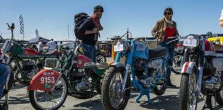 A scene from the 2022 AHRMA Classic MotoFest of Monterey. Photo by Kevin McIntosh, courtesy AHRMA.