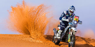 American Skyler Howes (10). Photo courtesy Husqvarna Factory Racing.