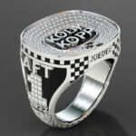 2022 AFT Singles Champion Kody Kopp's Thom Duma Fine Jewelers-created custom Championship ring. Photo courtesy AFT.