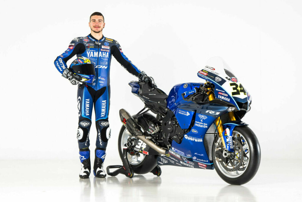 Lorenzo Baldassarri. Photo courtesy Yamaha.