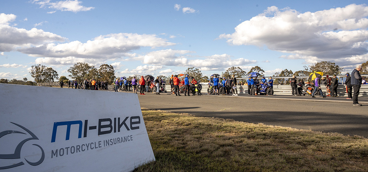mi-bike Motorcycle Insurance is continuing as the title sponsor of the Australian Superbike Championship in 2023. Photo courtesy ASBK.