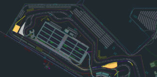 The full layout plan of the renovated Thunderbolt Raceway at New Jersey Motorsports Park. Image courtesy New Jersey Motorsports Park.