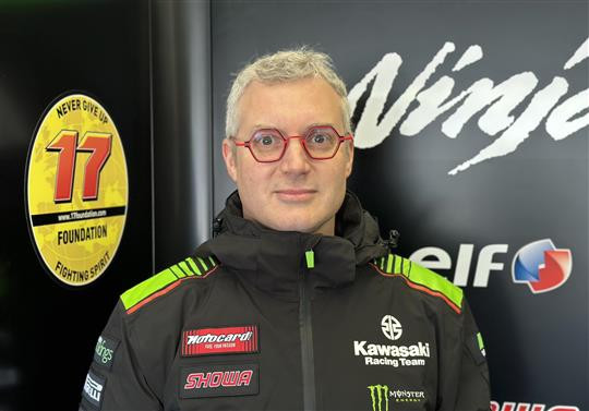 Christophe Lambert. Photo courtesy Kawasaki.