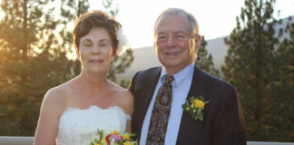 Fred Fox (R.I.P.) with his wife Paula, circa 2013. Photo courtesy Paula Fox.