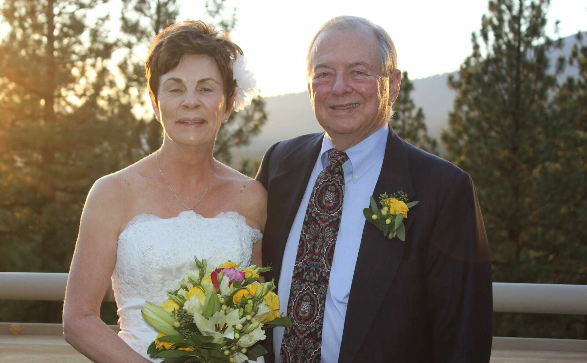 Fred Fox (R.I.P.) with his wife Paula, circa 2013. Photo courtesy Paula Fox.