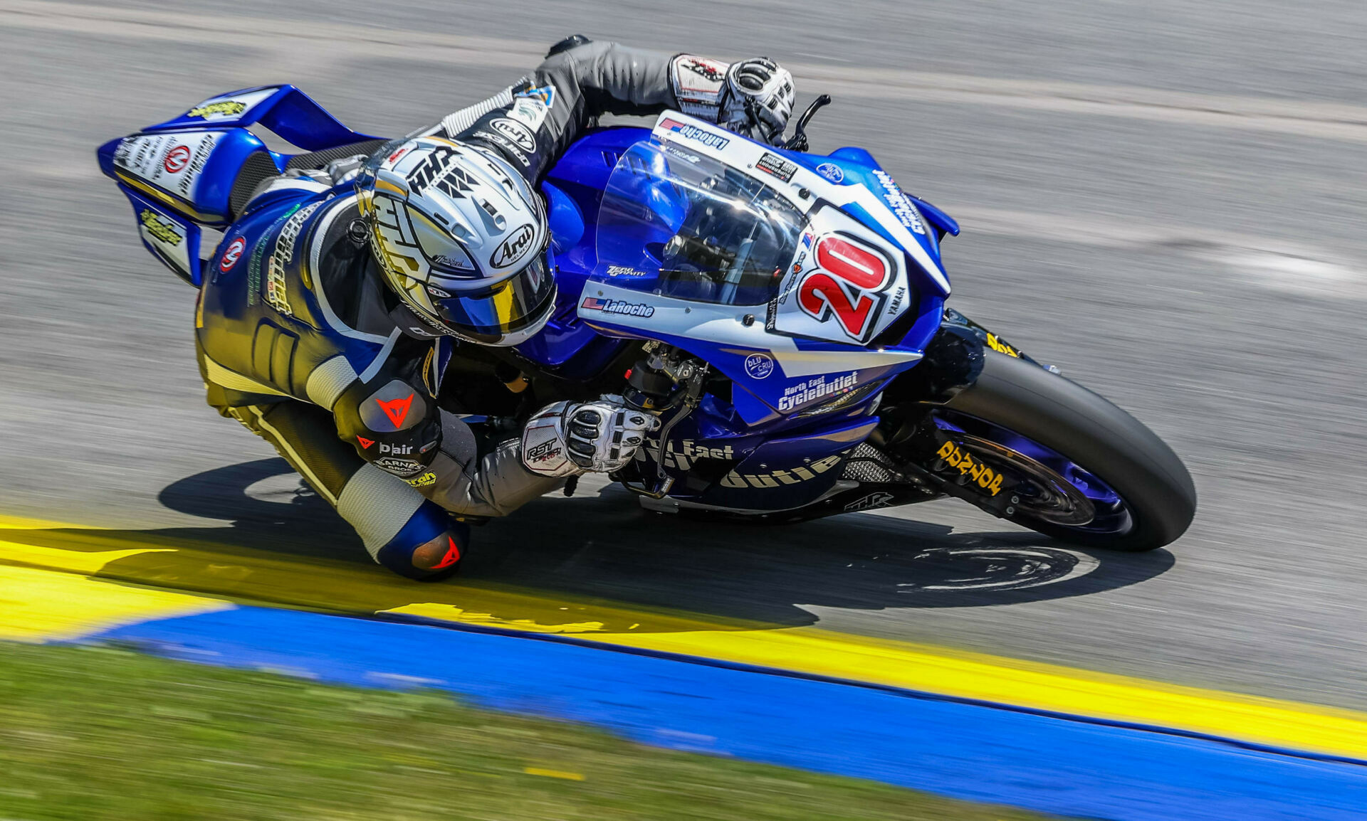 MotoAmerica LaRoche, Mazziotto Racing NECO Yamahas In Supersport