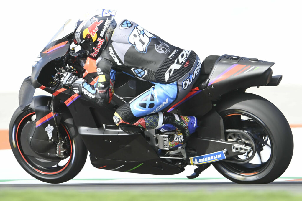 Miguel Oliveira (88). Photo courtesy RNF MotoGP Team.