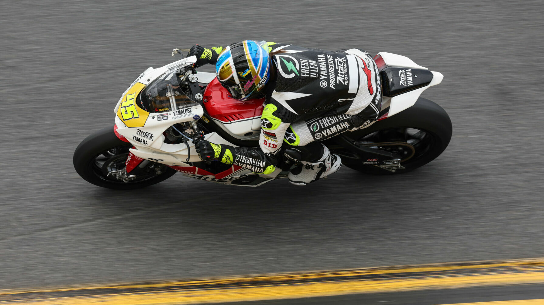 Cameron Petersen (45) at Daytona in 2022. Photo by Brian J. Nelson.