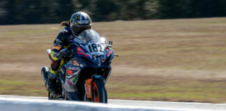 ASRA/CCS racer DJ Birch (182) in action. Photo by Mark Lienhard, courtesy ASRA/CCS.