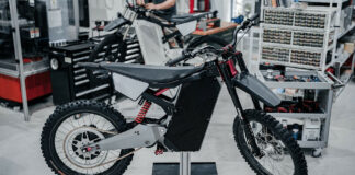 A Graft EO.12 electric off-road bike. Photo courtesy Graft.