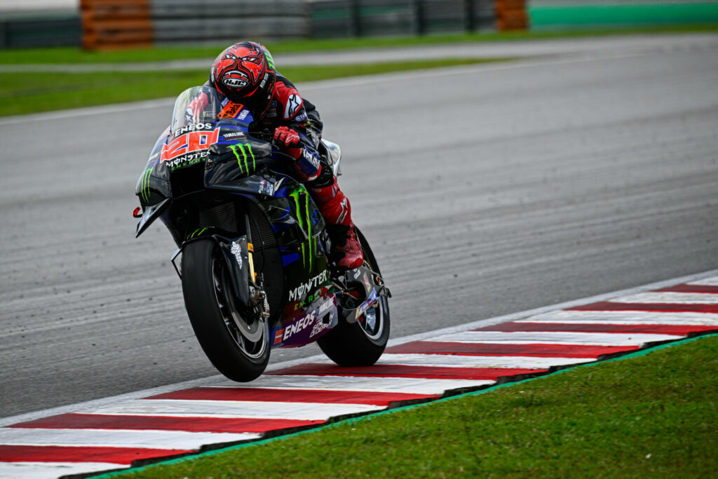 Fabio Quartararo (20). Photo courtesy Dorna.