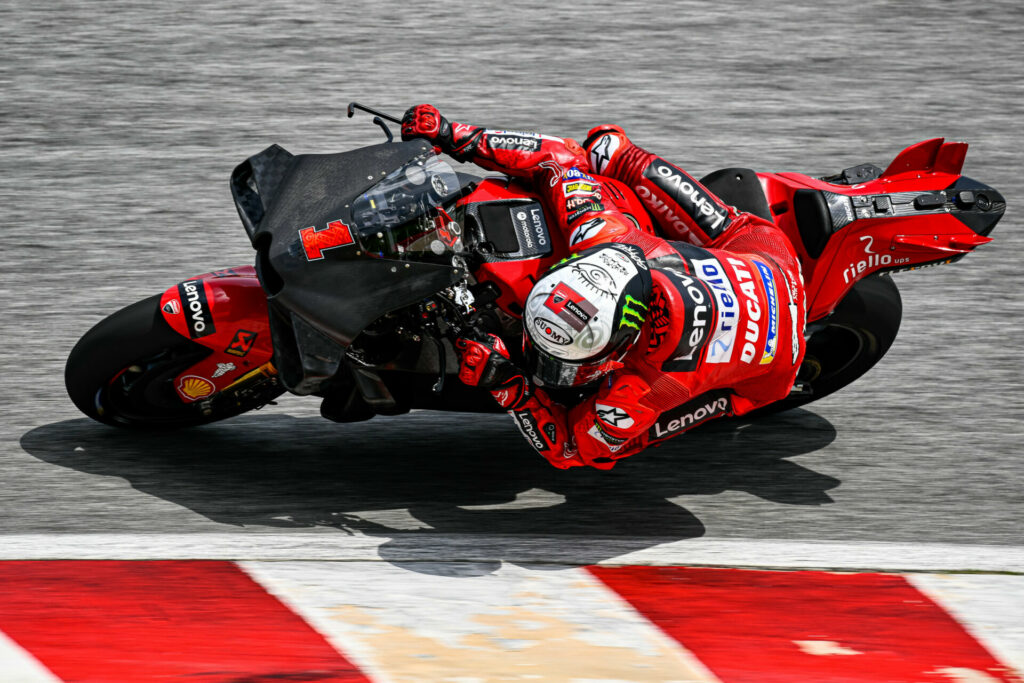 Francesco Bagnaia (1). Photo courtesy Dorna.