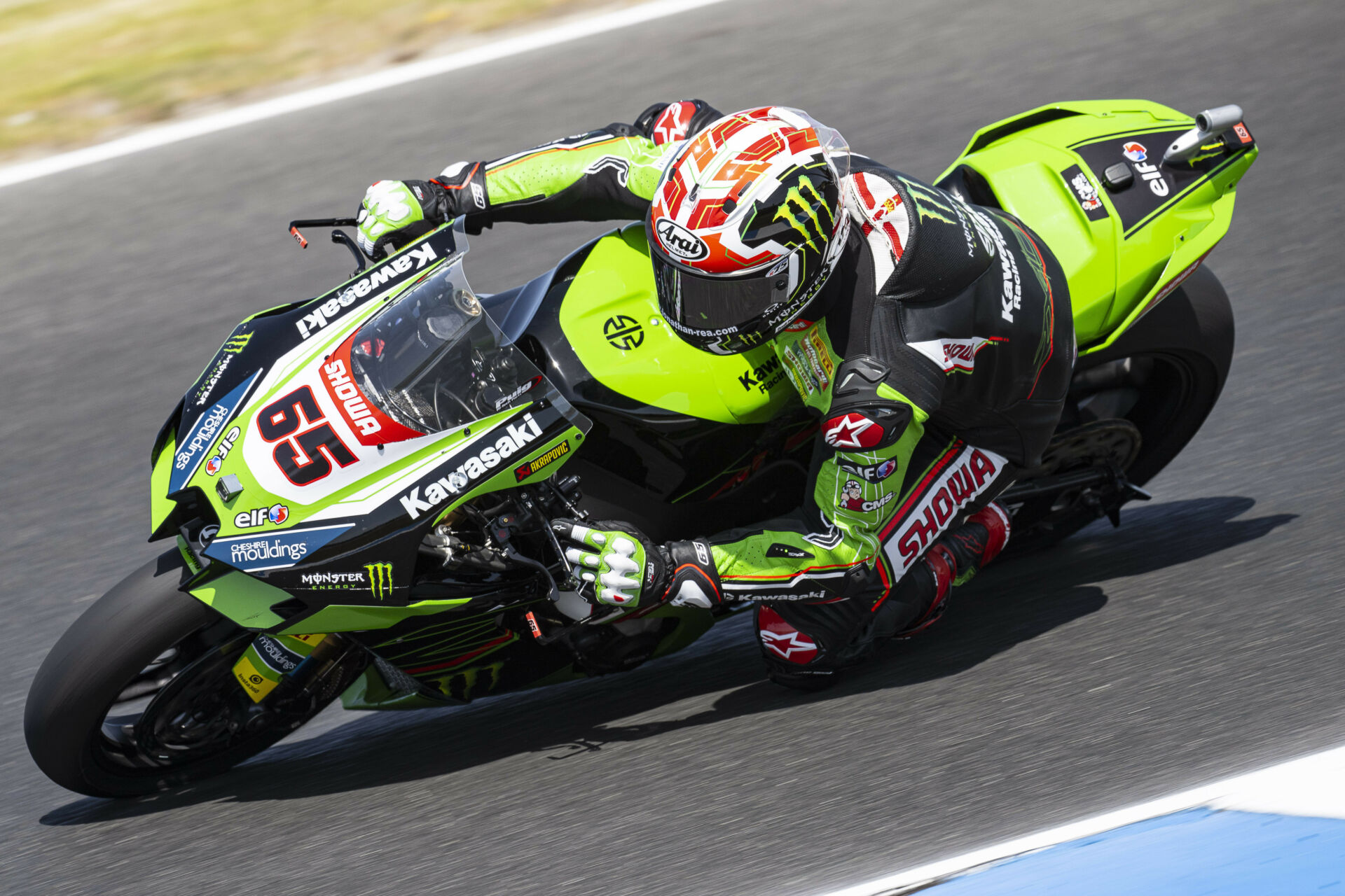 Jonathan Rea (65). Photo courtesy Kawasaki.