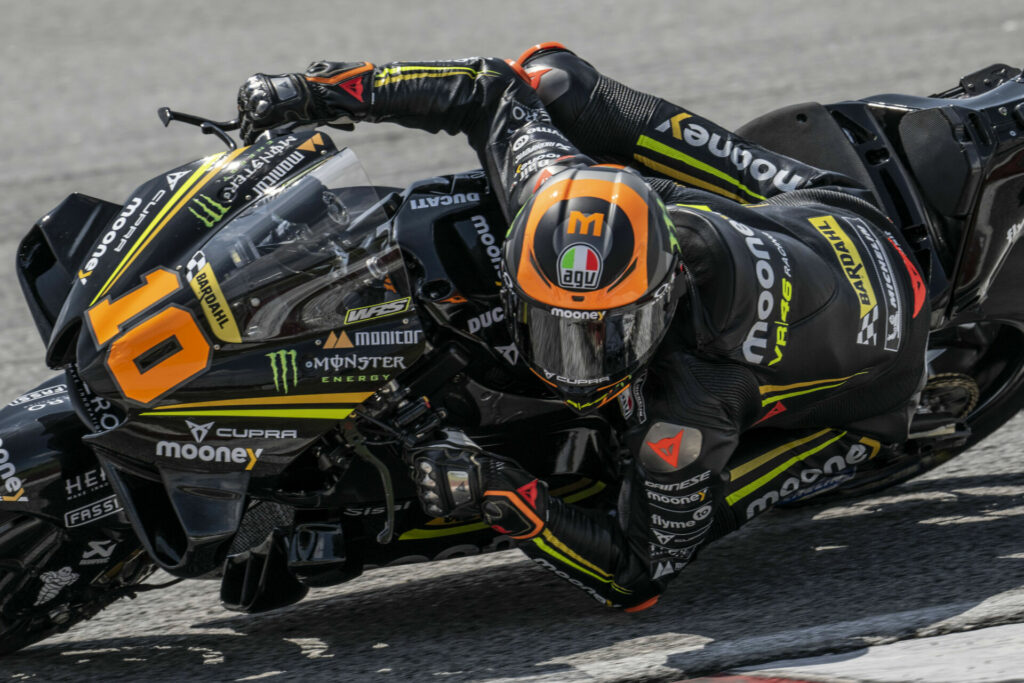 Luca Marini (10). Photo courtesy Dorna.