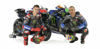 Monster Energy Yamaha's Fabio Quartararo (left) and Franco Morbidelli (right). Photo courtesy Monster Energy Yamaha.