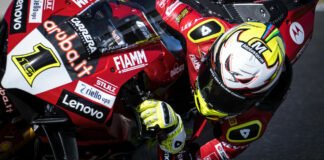 Alvaro Bautista (1). Photo courtesy Ducati.