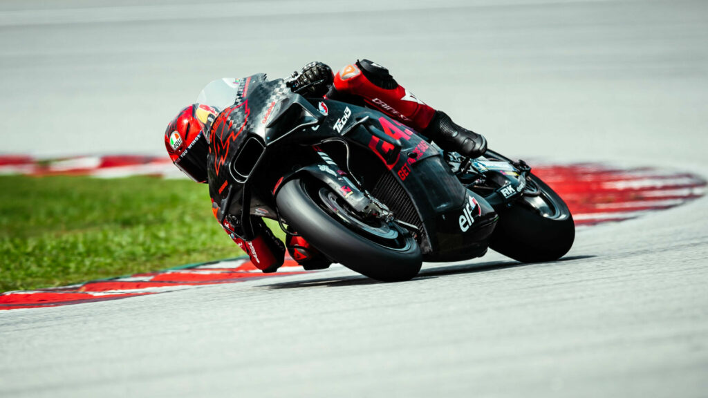 Pol Espargaro (44). Photo courtesy GASGAS Factory Racing Tech3.