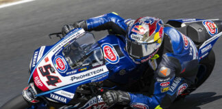 Toprak Razgatlioglu (54). Photo courtesy Yamaha.