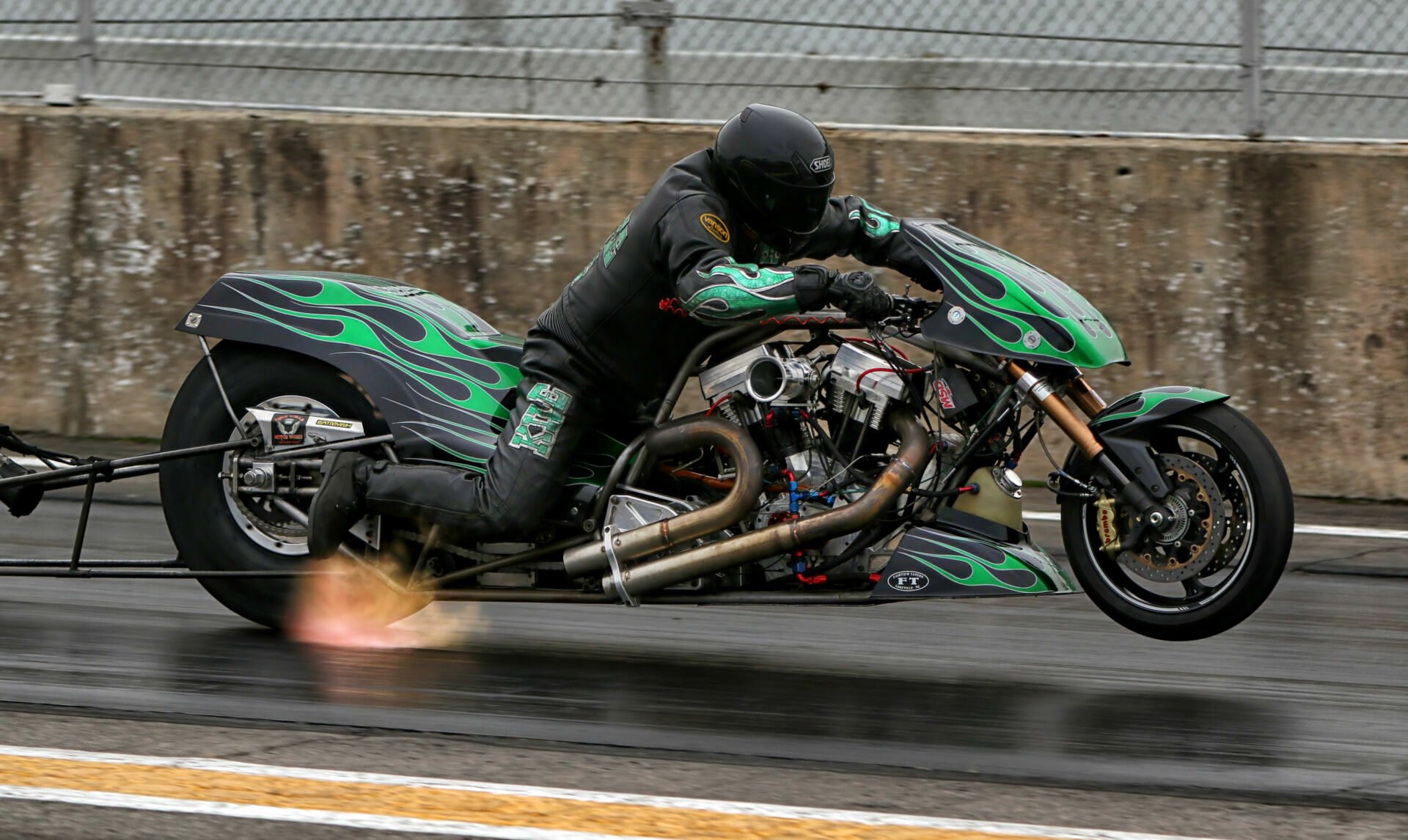 2022 AHDRA Top Fuel Champion Tracy Kile. Photo courtesy AHDRA and AMA.