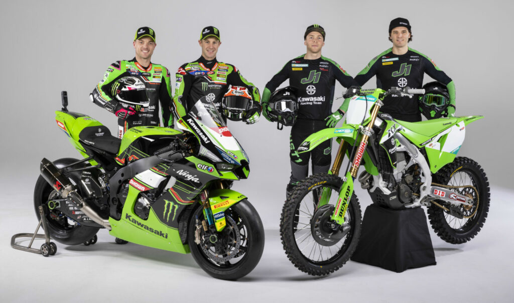 WorldSBK Kawasaki Factory Teams Unveil 2023 Liveries (Includes Video