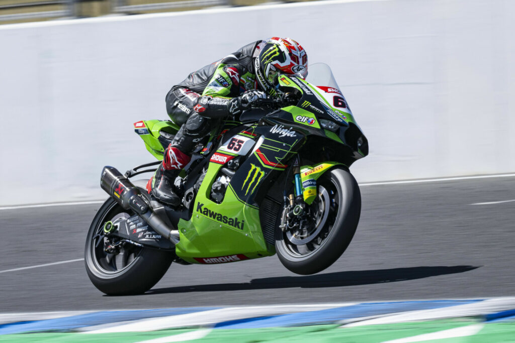 Jonathan Rea (65). Photo courtesy Kawasaki.